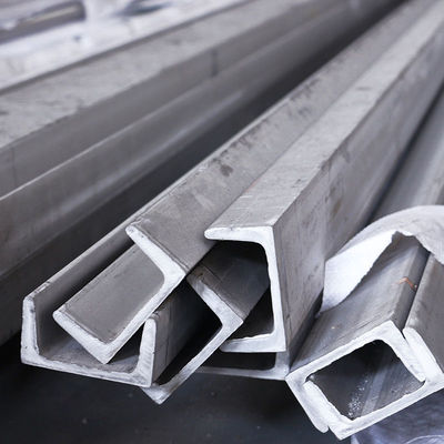 304 স্টেইনলেস স্টীল ইউ চ্যানেলের আকার সরাসরি 6 মিমি হট রোলড