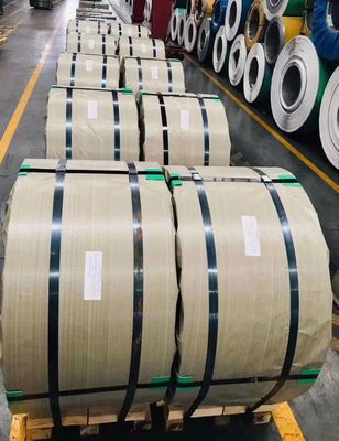 প্রতিরক্ষামূলক ফিল্ম সহ এআইএসআই 303 304L স্টেইনলেস স্টিল কোল্ড রোলড কয়েলগুলি
