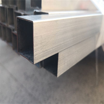 স্কয়ার 10x10mm 304 316 পালিশ স্টেইনলেস স্টীল পাইপ 19 ফুট দৈর্ঘ্য